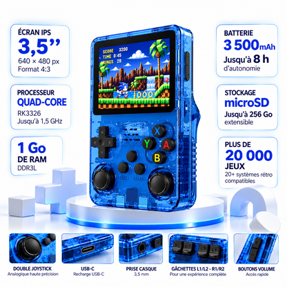POCKET S – Console rétro portable